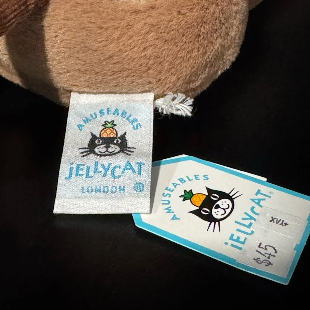 Jellycat Amuseables Ukulele RARE 16” Limited Collectable Great Gift NWT - Picture 6 of 11